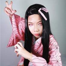 Load image into Gallery viewer, Sweety Demon Slayer - Nezuko Kamado (Demon Form)-Colored Contacts-UNIQSO
