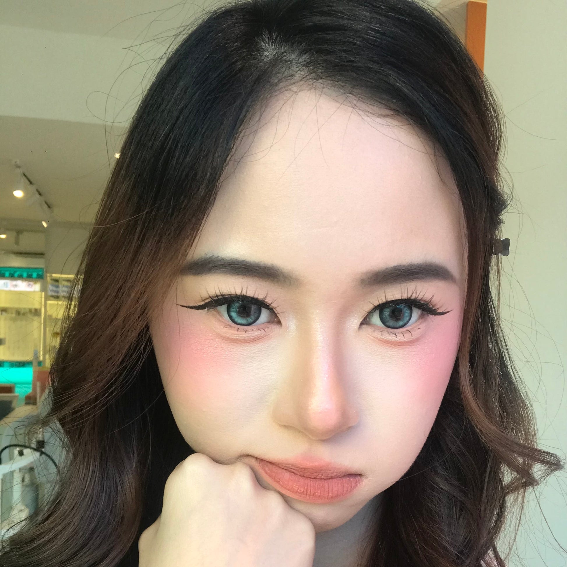 Sweety Stardust Blue (1 lens/pack)-Colored Contacts-UNIQSO