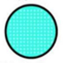 Load image into Gallery viewer, Sweety Crazy Cyan Mesh / Blue Screen with Black Rim-Crazy Contacts-UNIQSO
