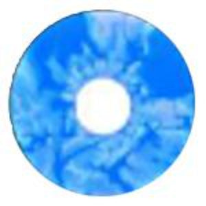 Sweety Blue Sclera Contacts Ice Zombie (1 lens/pack)-Sclera Contacts-UNIQSO