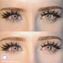 Load image into Gallery viewer, Sweety Anime Tear Purple Pink (1 lens/pack)-Colored Contacts-UNIQSO
