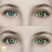 Load image into Gallery viewer, Sweety Anime Tear Yellow (1 lens/pack)-Colored Contacts-UNIQSO
