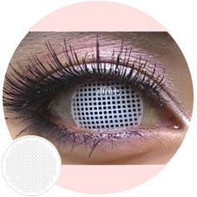 Load image into Gallery viewer, Sweety Crazy White Screen/White Mesh (1 lens/pack)-Crazy Contacts-UNIQSO
