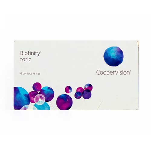 Biofinity For Astigmatism - 6 Pcs-Clear Contacts-UNIQSO