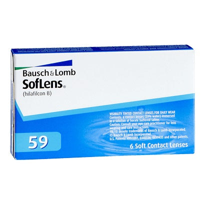 Bausch & Lomb Softlens 59 - 6 Pcs-Clear Contacts-UNIQSO