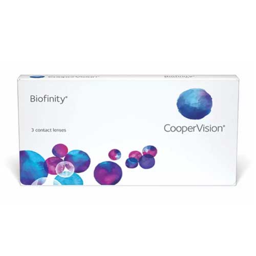 Biofinity - 3 Pcs-Clear Contacts-UNIQSO