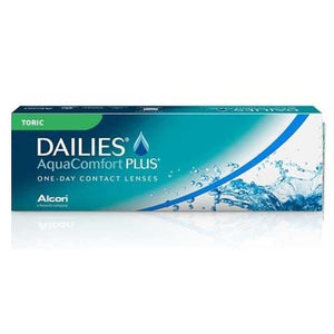 Dailies Aqua Comfort Plus Toric - 30 Pcs-Clear Contacts-UNIQSO